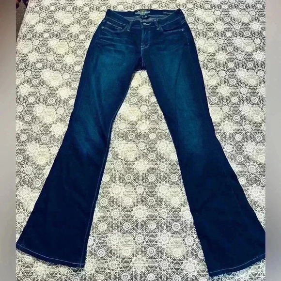 Lucky Brand Ankle Sofia Boot Jean - 0/25 - Picture 1 of 6